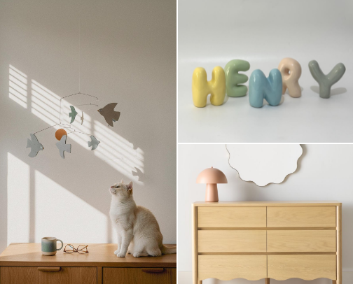 Minimalist Baby Boy Nursery with a Playful Touch cover photo collage