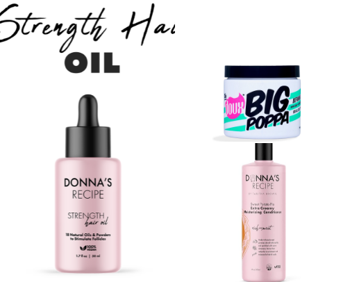 natural hair products that you need in your routine! cover photo collage