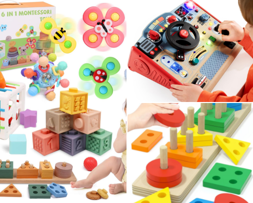 🧸 Montessori Toys My Toddler Loves cover photo collage
