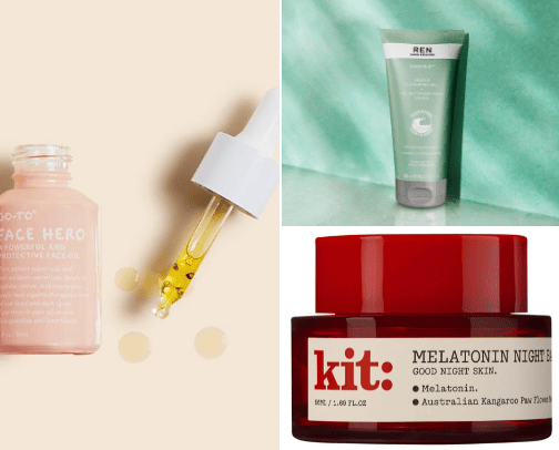 Products that helped me clear my hormonal acne disgustingly quick!! cover photo collage