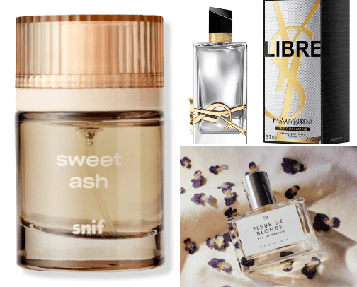 perfumes cover photo collage