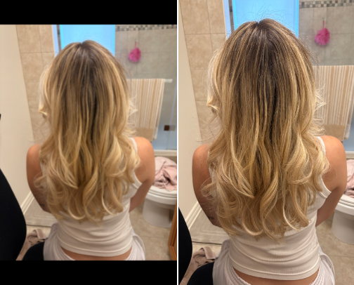 Hair care from a 5 year bleach blonde cover photo collage