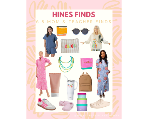 5.8 Hines Finds (Mom & Teacher Finds) cover photo collage