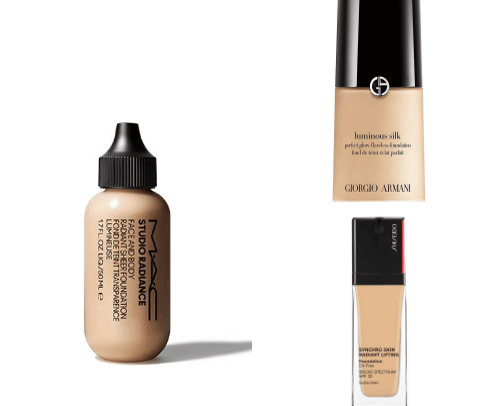 Dry skin foundation cover photo collage