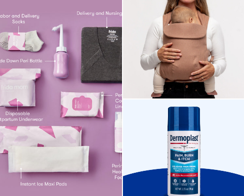 The essentials for a new mom! cover photo collage