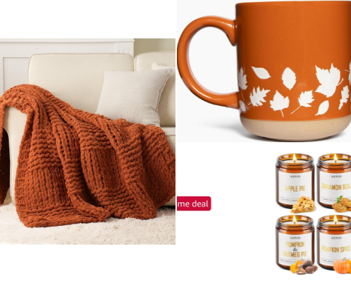 Cozy Farmhouse Fall Favourites! cover photo collage