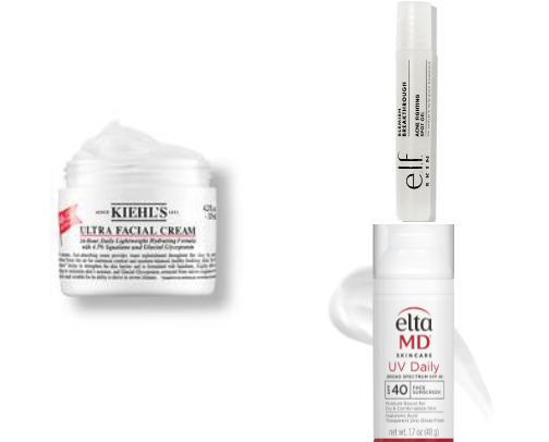 Go-To Skincare Glow-Up Essentials cover photo collage