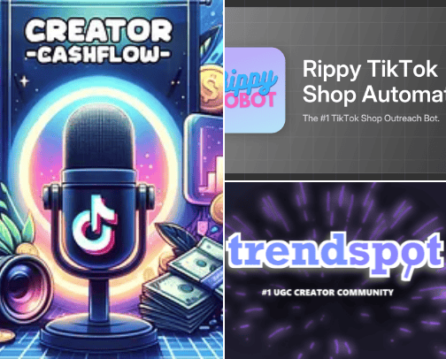 Make Money On TikTok cover photo collage
