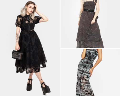 Goth Wedding Guest Edition cover photo collage