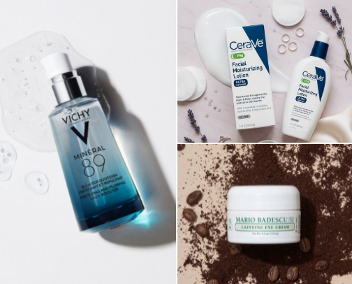My Evening Skincare Routine🌙 cover photo collage