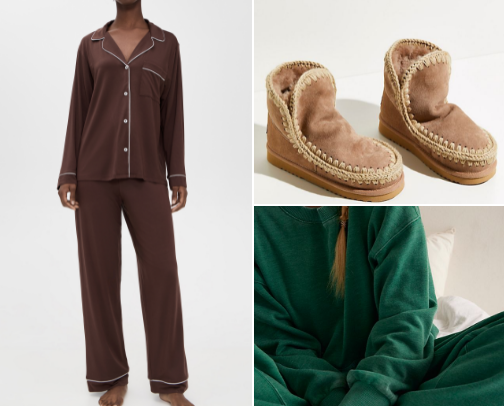The Best Cozy Loungewear for Fall & Winter cover photo collage