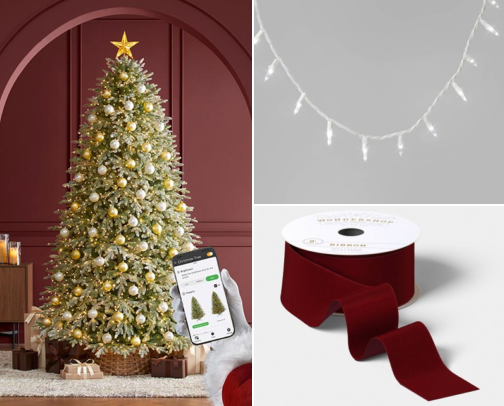 Christmas decor on a budget cover photo collage