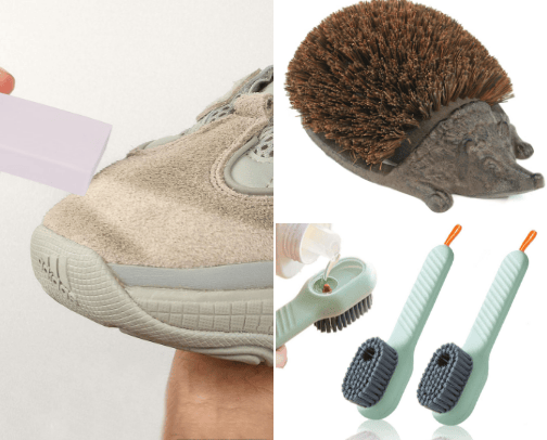 Cleaning sneakers/shoes! cover photo collage
