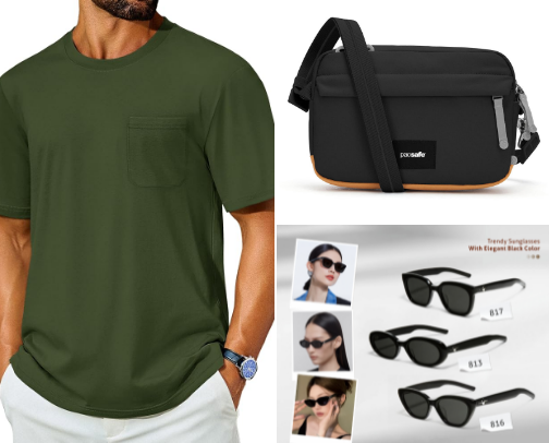 Travel Wardrobe: Comfortable Outfit For Exploring cover photo collage
