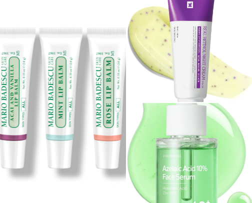 My favorite beauty recs cover photo collage