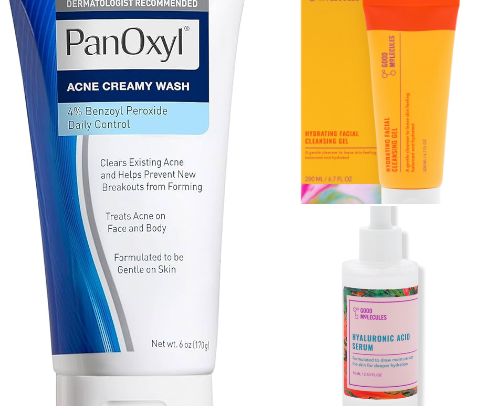 Acne Prone Skincare Favorites ✨🪞 cover photo collage