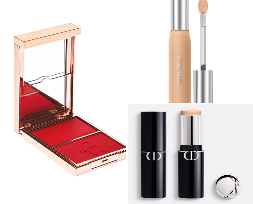 my full face routine cover photo collage