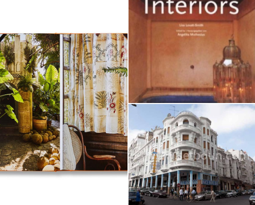 PDF Free - Inside Tangier: Houses and Gardens inspired Moroccan decor and books cover photo collage