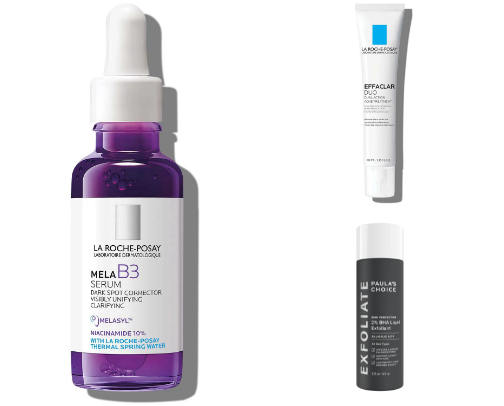 Daily skincare routine cover photo collage