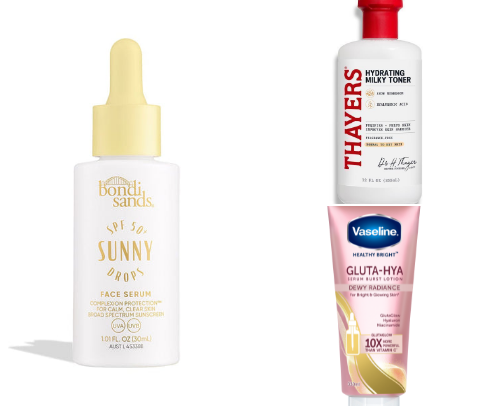 Budget Skincare🫧 cover photo collage