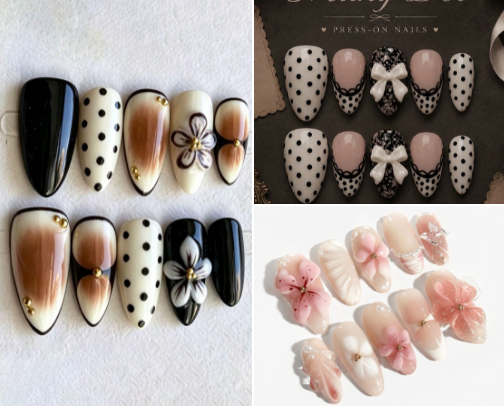 My Fave Nail Inspo Recs 💅 cover photo collage