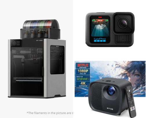 Technology Must-Haves & Life Hacks cover photo collage