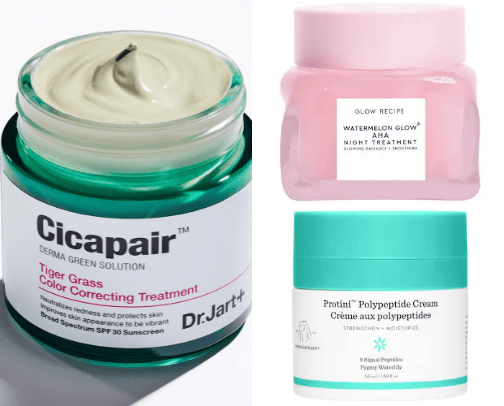 The BEST Sephora Face and Eye Creams🤍 cover photo collage