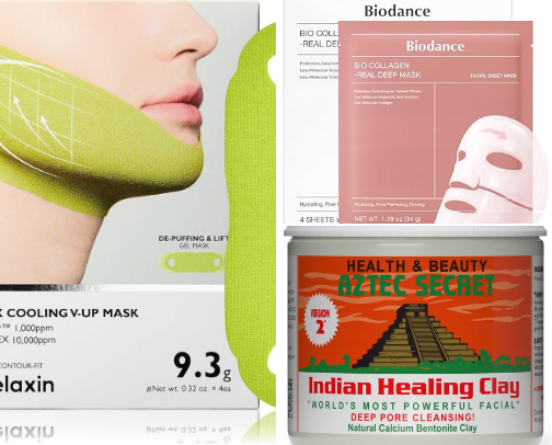 Skincare routine cover photo collage
