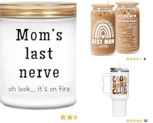 Mother's Day gifts cover photo collage
