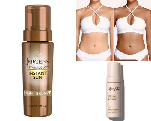 tanning for black girls cover photo collage