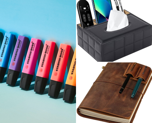 Getting Organized: Stationary and Home Office Edition cover photo collage
