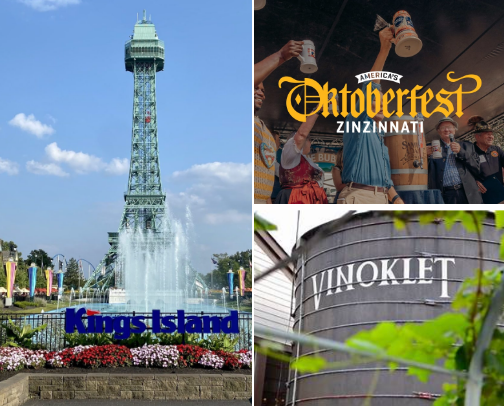 "The Queen City" ~ Cincinnati, Ohio cover photo collage