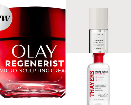 Skincare for the 40+ ladies!! cover photo collage
