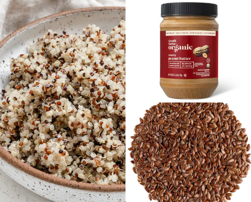 Healthy Pantry Staples 🥖🥜✨ cover photo collage