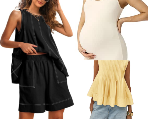 Summer Bump Style Guide cover photo collage