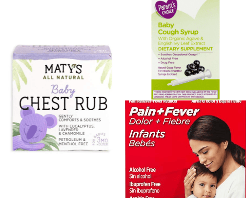Baby sickness care cover photo collage