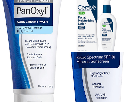 my skincare ♡ cover photo collage