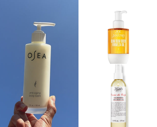 Skin Care Face & Body Products for Women over 40 cover photo collage