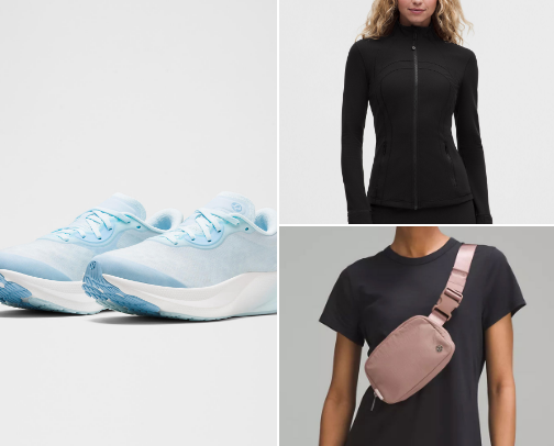LULULEMON cover photo collage