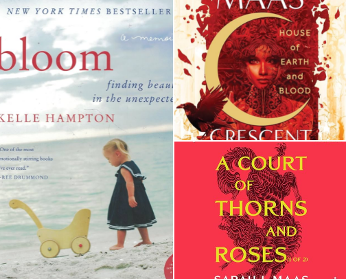 My favorite book recs cover photo collage