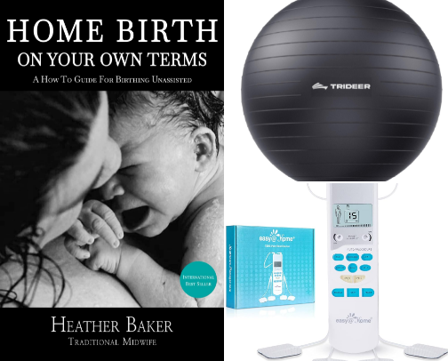 Favorites for a home birth cover photo collage