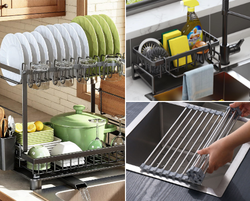 The Streamlined Sink: Clever Caddies & Invisible Storage ✨ cover photo collage