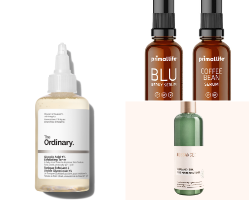 ✨skincare products✨ cover photo collage