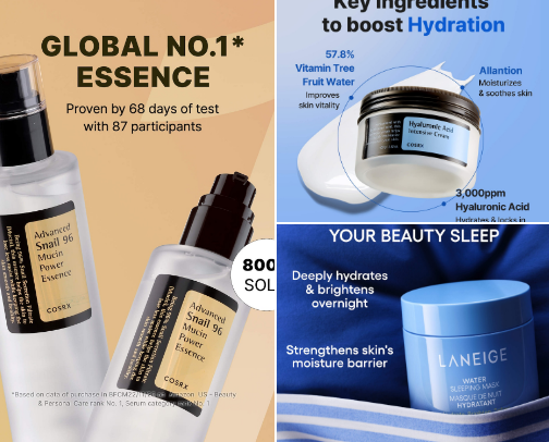 My Favorite Skincare Products for Healthy, Glowing Skin ✨ cover photo collage