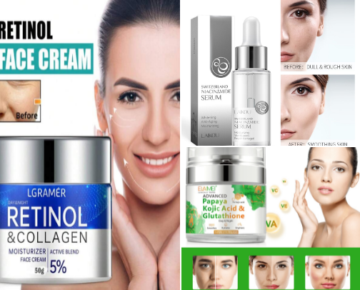 Skin Care must have... cover photo collage