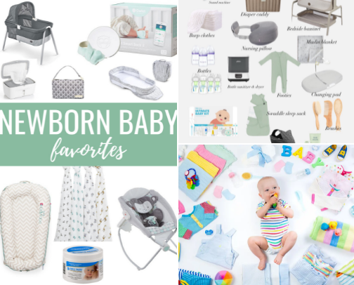 50+ Newborn Baby Essentials Every First-Time Parent Needs cover photo collage