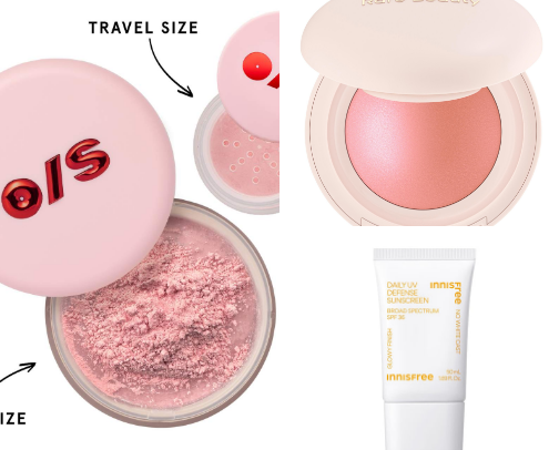 need to have beauty products cover photo collage