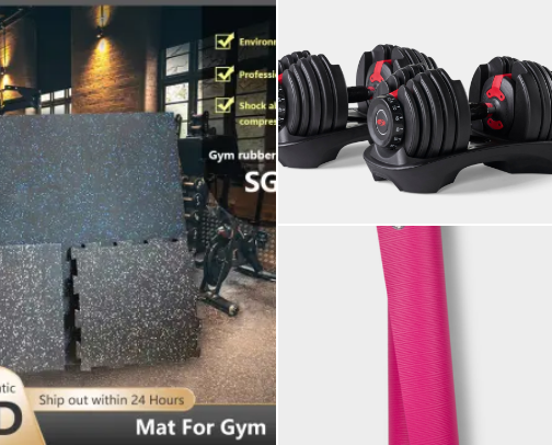 Must-Haves for Your Home Workout Setup (No Gym Needed)My new list cover photo collage
