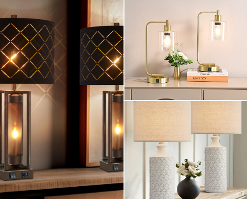 Fantastic Lamp Options. cover photo collage