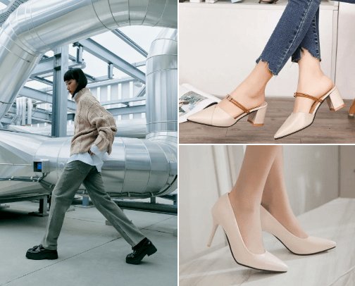 Talk about walking in confident fashion. cover photo collage